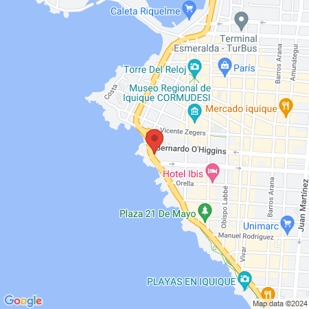 Consultorio Dr. Braulio A. Vargas - Cardiología map