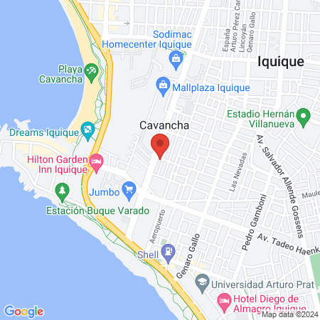 Clínica Veterinaria Iquique map