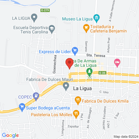 Clínica Provincia de Petorca map