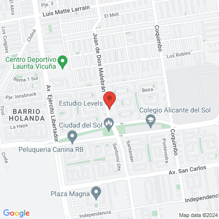 Estudio Levels map