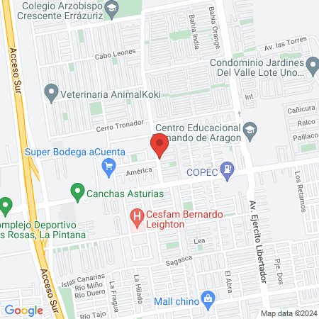 Peluqueria Yamilet Fernandez map