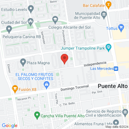 Chrystal Spa map