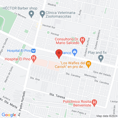 Centro masajes y spa relax estética map