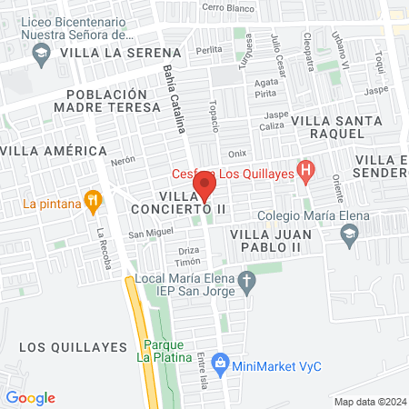 Barbería y peluquería Milenium map