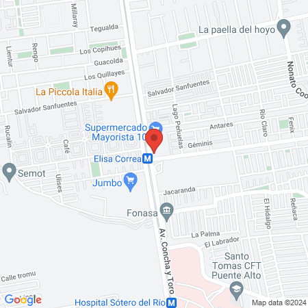 Centro Medico, Dental y Terapias Complementarias SALUD INTEGRAL map