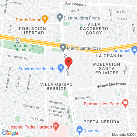 Consulta Dental Sonrisas - La Granja y Lo Prado map