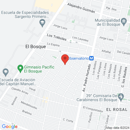 CESFAM Cóndores de Chile map