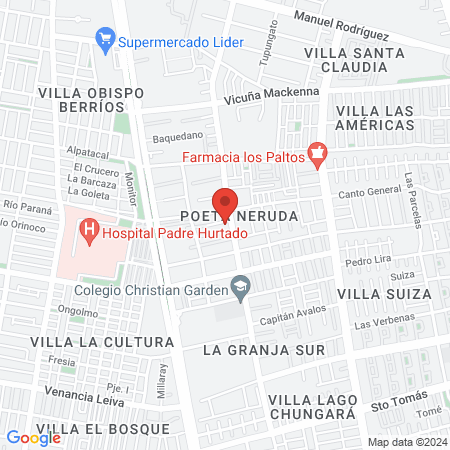 CESFAM La Granja Sur map