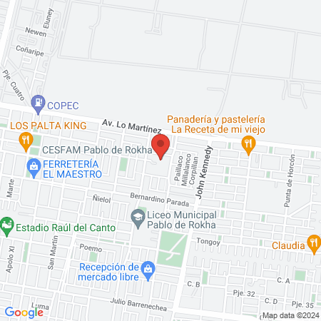 Consultorio Pablo de Rokha map