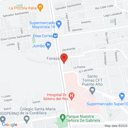 Centro Médico y Dental RedSalud Puente Alto map