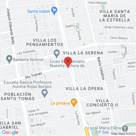 CESFAM Santo Tomás map