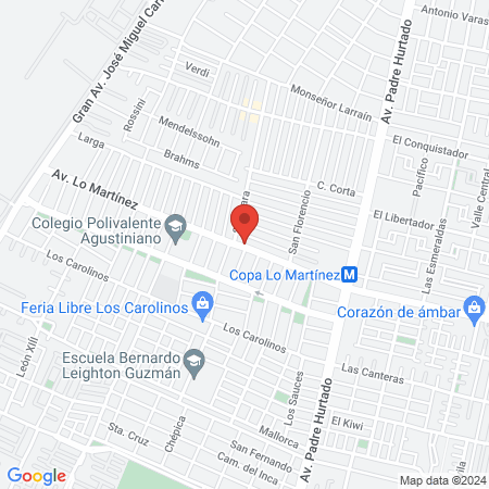 Carlos Andres Lopez Ortega map