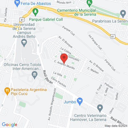 Colina el pino map