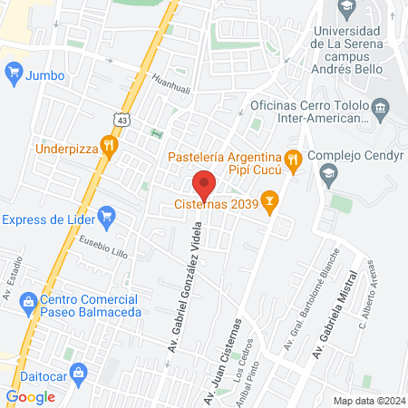 Odontología Las Araucarias map