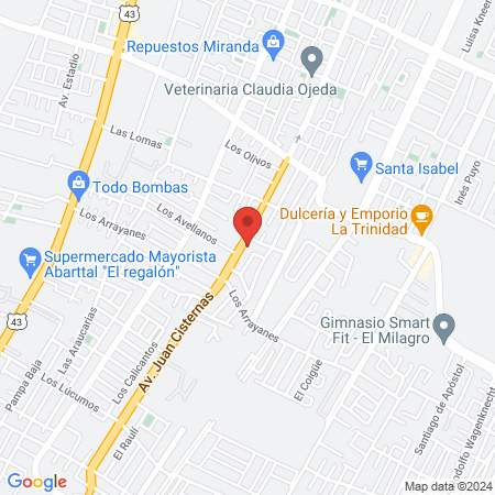 Siempre Abierto en Bile.cl e Instagram map