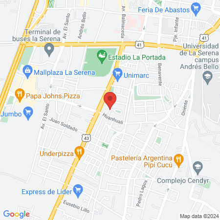 Centro Médico Veterinario La Serena map