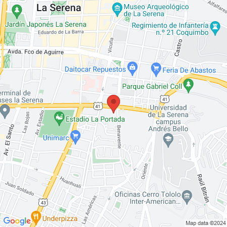 Clínica Orthodental map