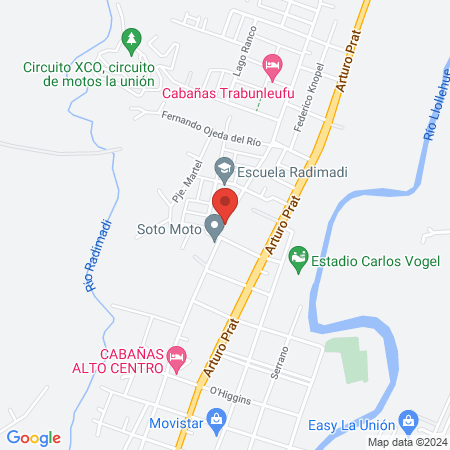 Estilo Diferente; Osorno map