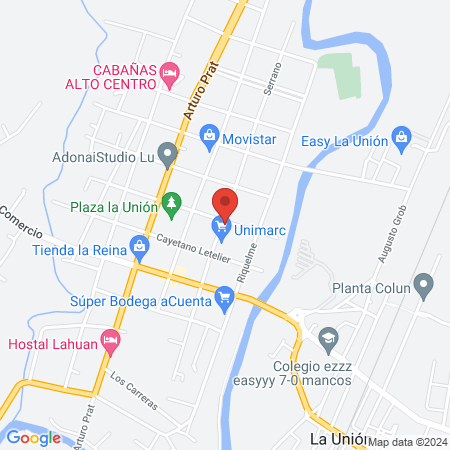 Ranco Salud map