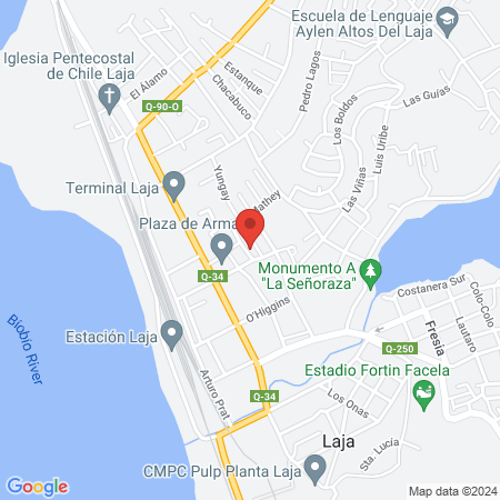 Departamento De Salud Municipal De Laja map