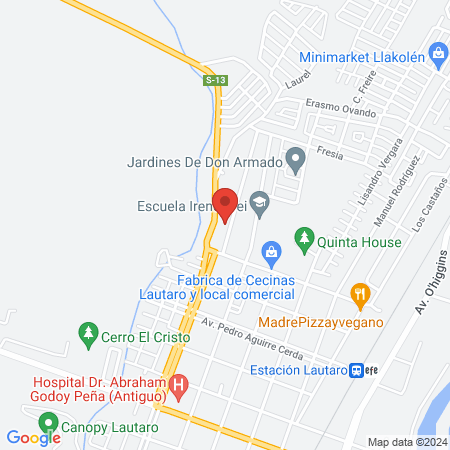 PELUQUERÍA JAQUELINE map