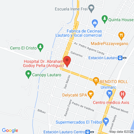 Old - Hospital Dr. Abraham Godoy Peña map