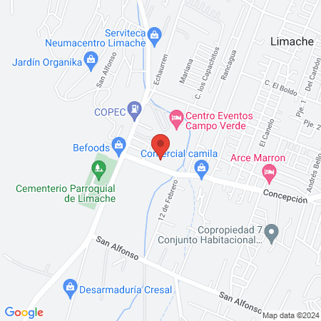 Centro Veterinario de Atención Primaria Municipal de Limache map