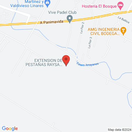 EXTENSION DE PESTAÑAS RAYSA STEFKA LASH map