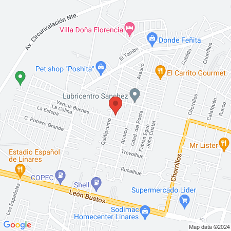 Power Gym Linares map