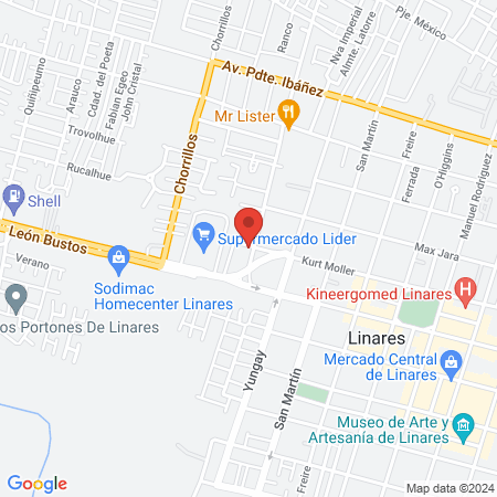 PRAIS Linares map