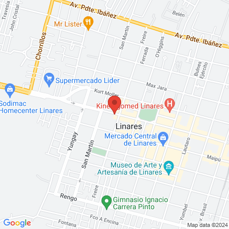 Centro Odontológico Linares map