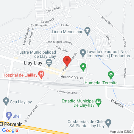 Golds Gym Llay Llay map