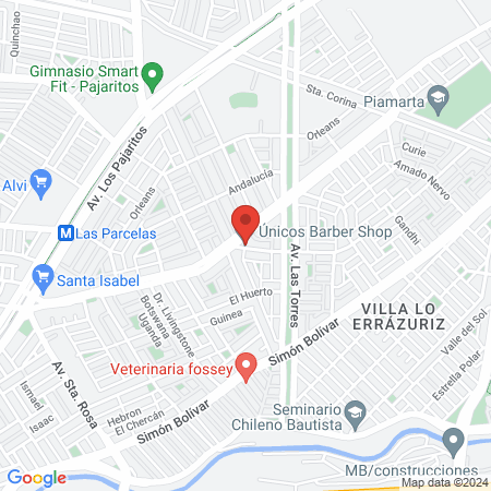 Únicos Barber Shop map
