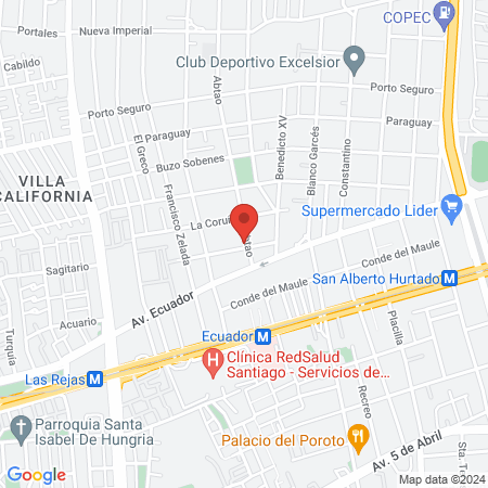 Peluquería La Bella y La Bestia map