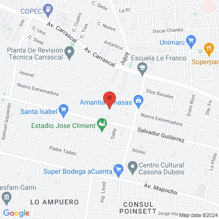 Shaddai Peluqueria map