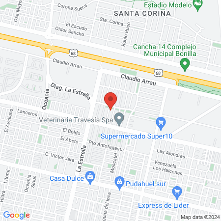 Jenniffer Salón de belleza y barbería map