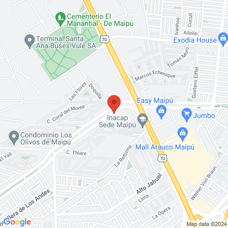 Maiclub Deportes map