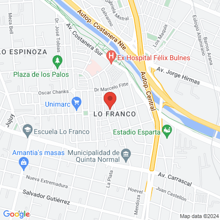 Multicancha Unidad Vecinal 23 map