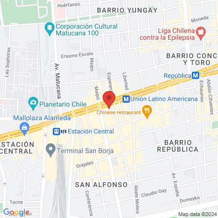 Orthodontic Portal Chile map