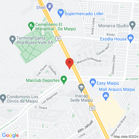 Clínica Dental Uno Salud map