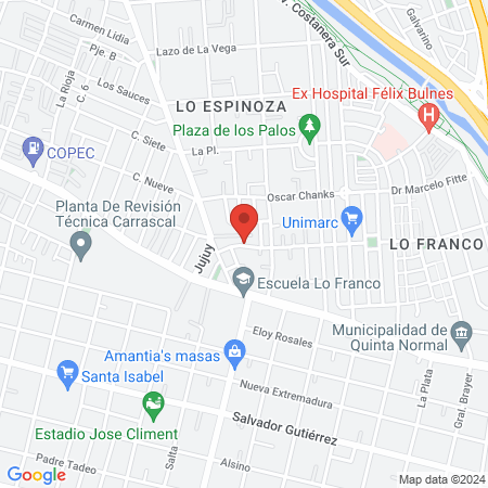 COSAM Quinta Normal map