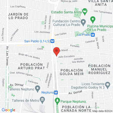 Medical and Dental Center Dr. Chiong map