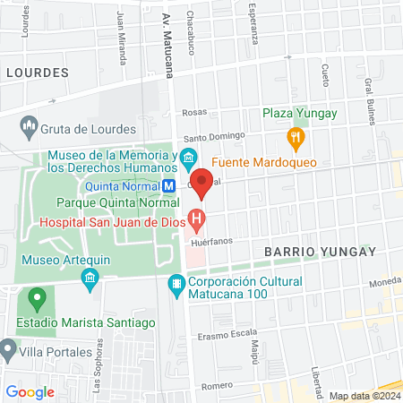 Hospital San Juan de Dios Ex posta 3 map