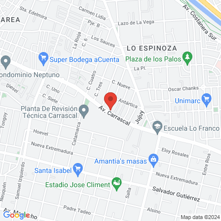 Veterinaria Huellitas Pet map