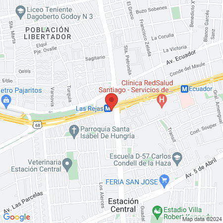 Centro Medico Dental Clinica Las Rejas map