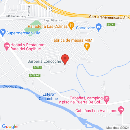 Barberia Loncoche map