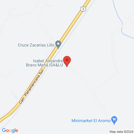 Isabel Alejandra Bravo Mena ISA&LU map