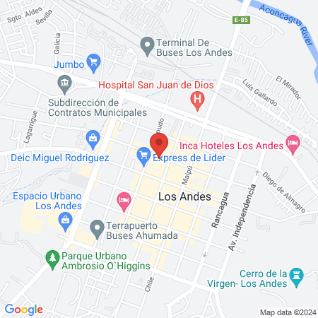 Dr. Mauricio Acuña Arancibia - Odontología Integral map