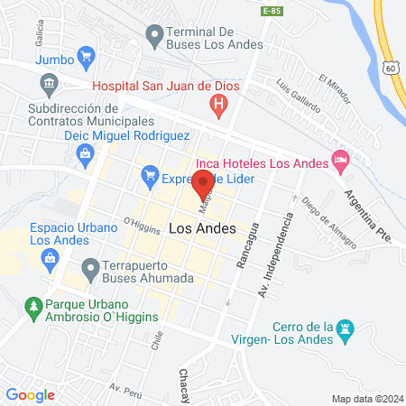 Ana María Silva Carraminana map