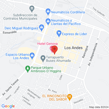 Optica Arauco map